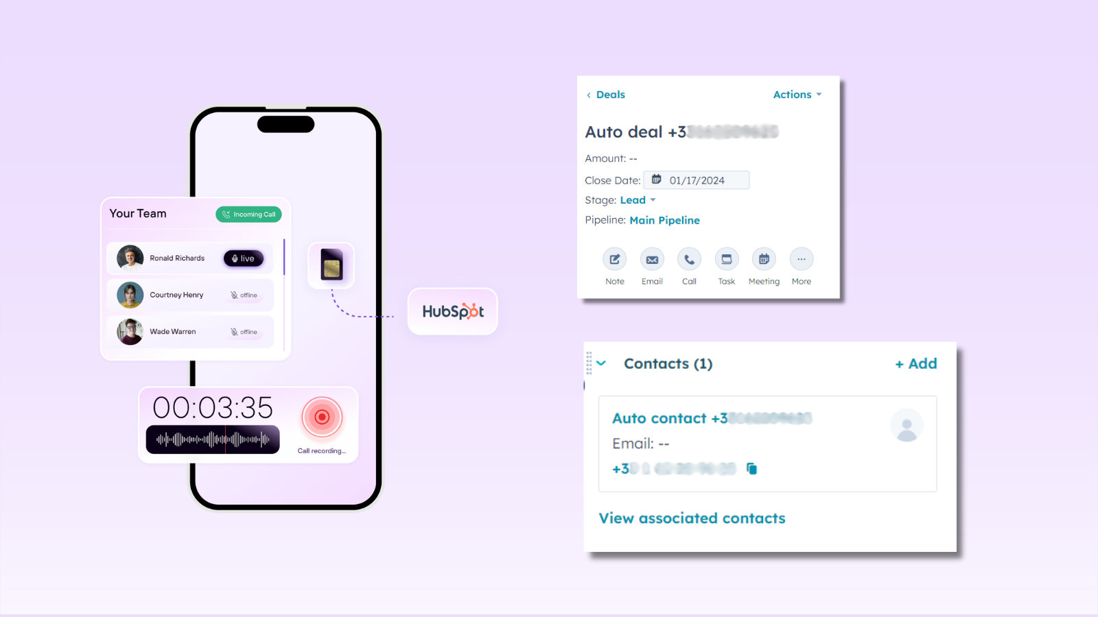 Automatic Deal and Contact Creation